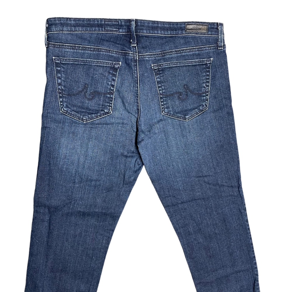 AG Adriano Goldschmied Women’s 31 The Stevie Cuff Slim Straight Jeans in EUC - Picture 5 of 14